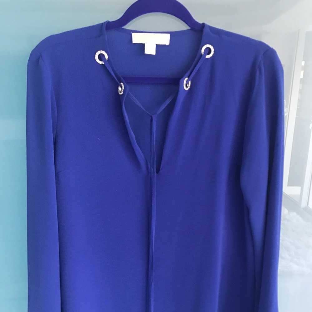 Michael Kors Blue blouse - M